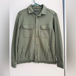Banana Republic Olive Shirt Jacket